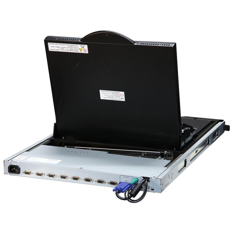 N8143106 NEC Corporation 17型 LCD コンソールユニット 8Server キーボード/マウス付属 1U