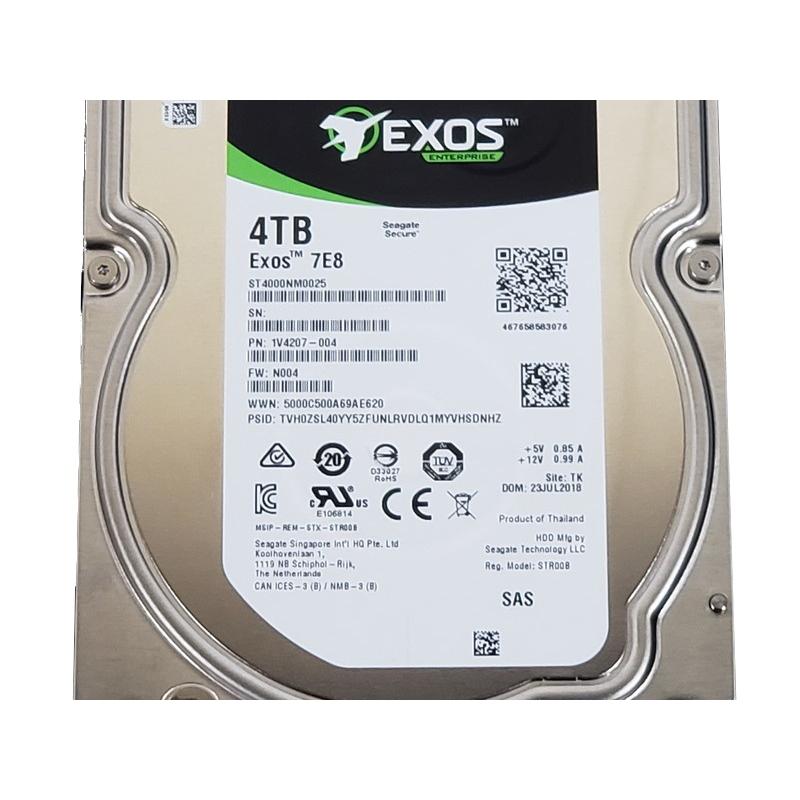 1V427-004 Seagate ST4000NM0025 Exos 7E8 エンタープライズHDD 1V427-004 Seagate ST4000NM0025 Exos 7E8 エンタープライズHDD