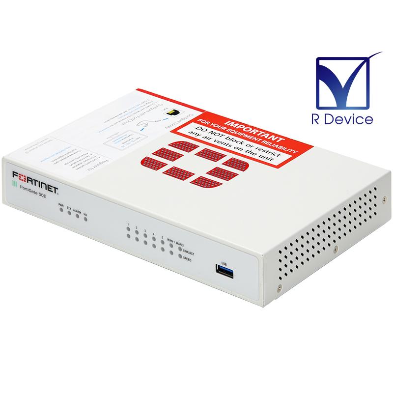 Fortigate-50E Fortinet セキュリティアプライアンス v5.4.10 