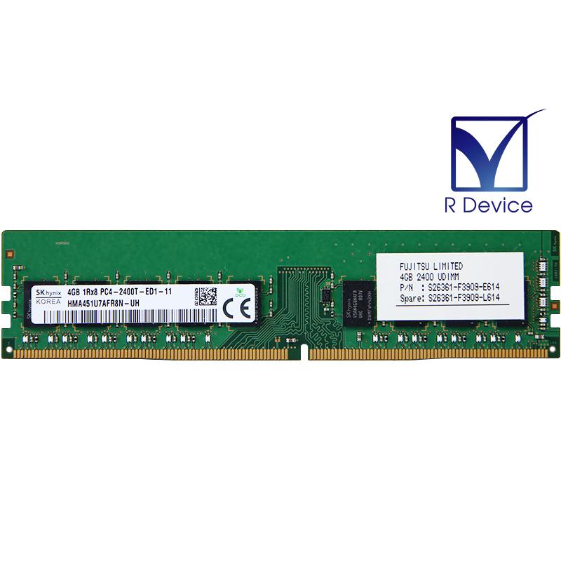 S26361-F3909-E614 富士通 4GB DDR4-2400 PC4-19200T ECC S26361-F3909-E614 富士通 4GB DDR4-2400 PC4-19200T ECC