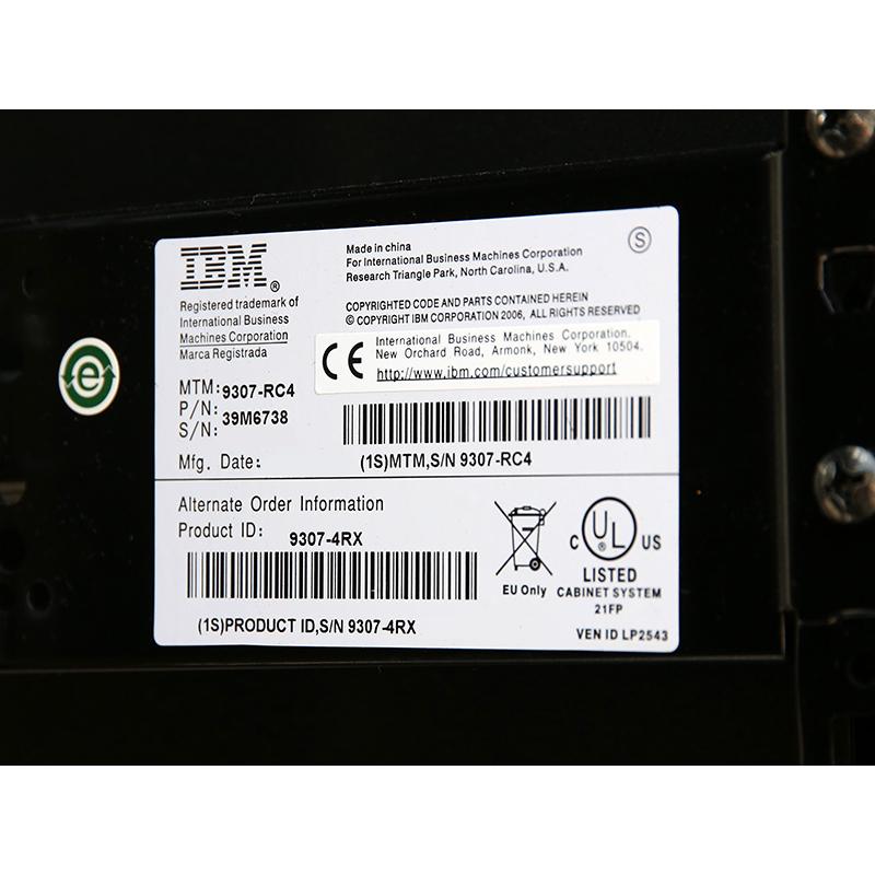 39M6738 IBM Corporation 9307 42U Series NetBay42 S2 39M6738 IBM Corporation 9307 42U Series NetBay42 S2