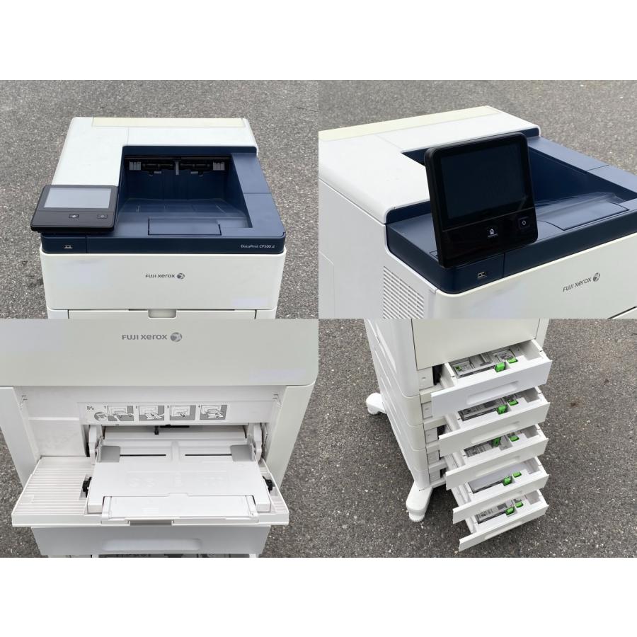 FUJI XEROX 富士ゼロックス DocuPrint CP500 d (湯山製作所 単票式薬袋プリンター 5LC-FXII)  A4 カラーレーザープリンタ 43枚/分 約6万枚【中古】｜r-device｜02