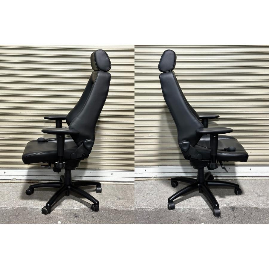 送料無料】RECARO レカロ 24H CHAIR オフィスチェア レザー 送料無料】RECARO レカロ 24H CHAIR オフィスチェア レザー