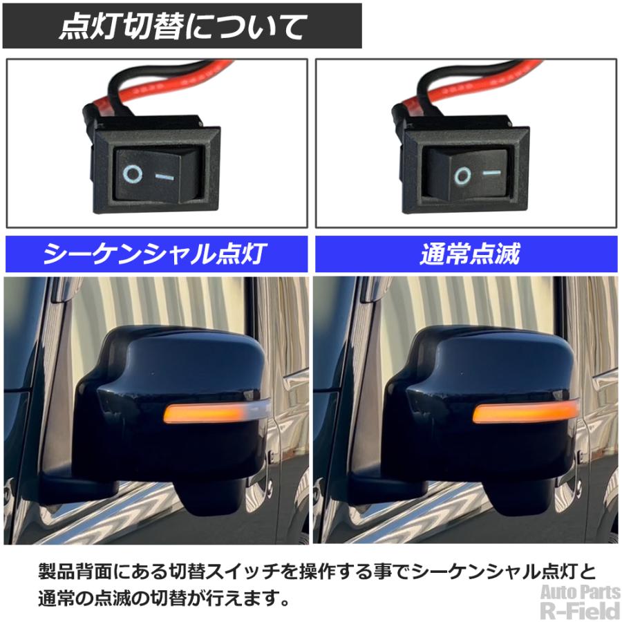 MF33Sドアミラーウインカー付き運転席側 スズキ（SUZUKI） MRワゴン MF33 (後期) LED シーケンシャル