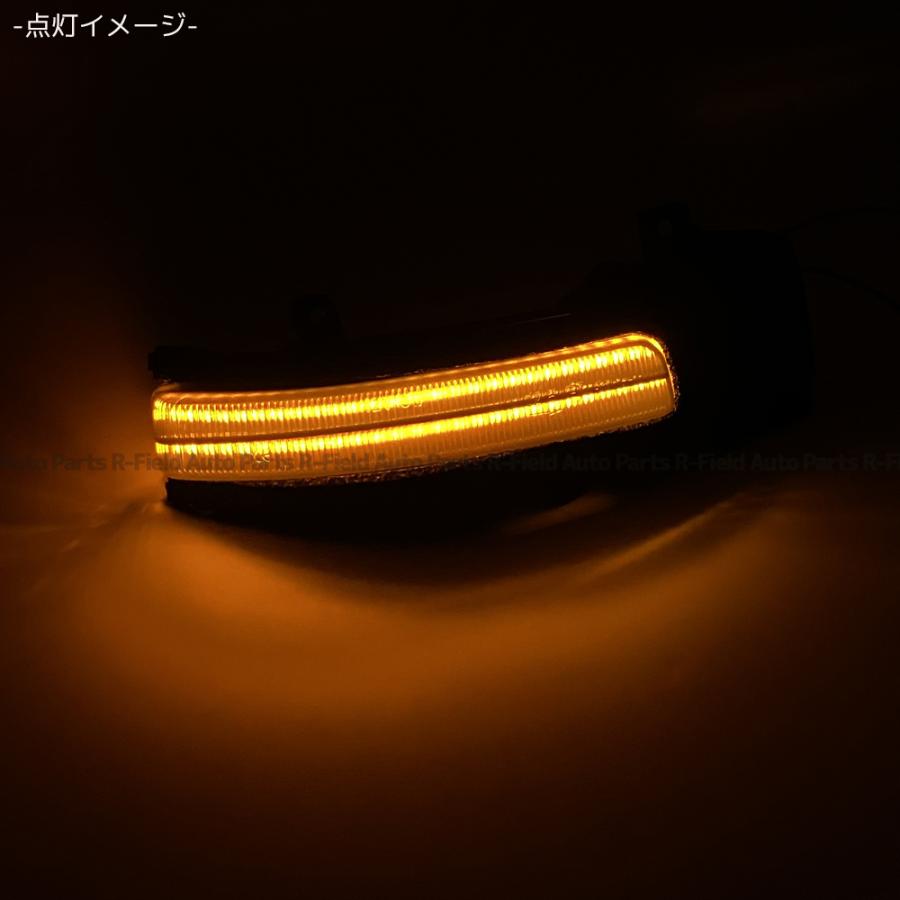 LED シーケンシャル ミラーウインカー スモークレンズ MITSUBISHI アウトランダー GF7W/GF8W eKワゴン eKカスタム eKクロス NISSAN デイズ ルークス｜r-field｜05