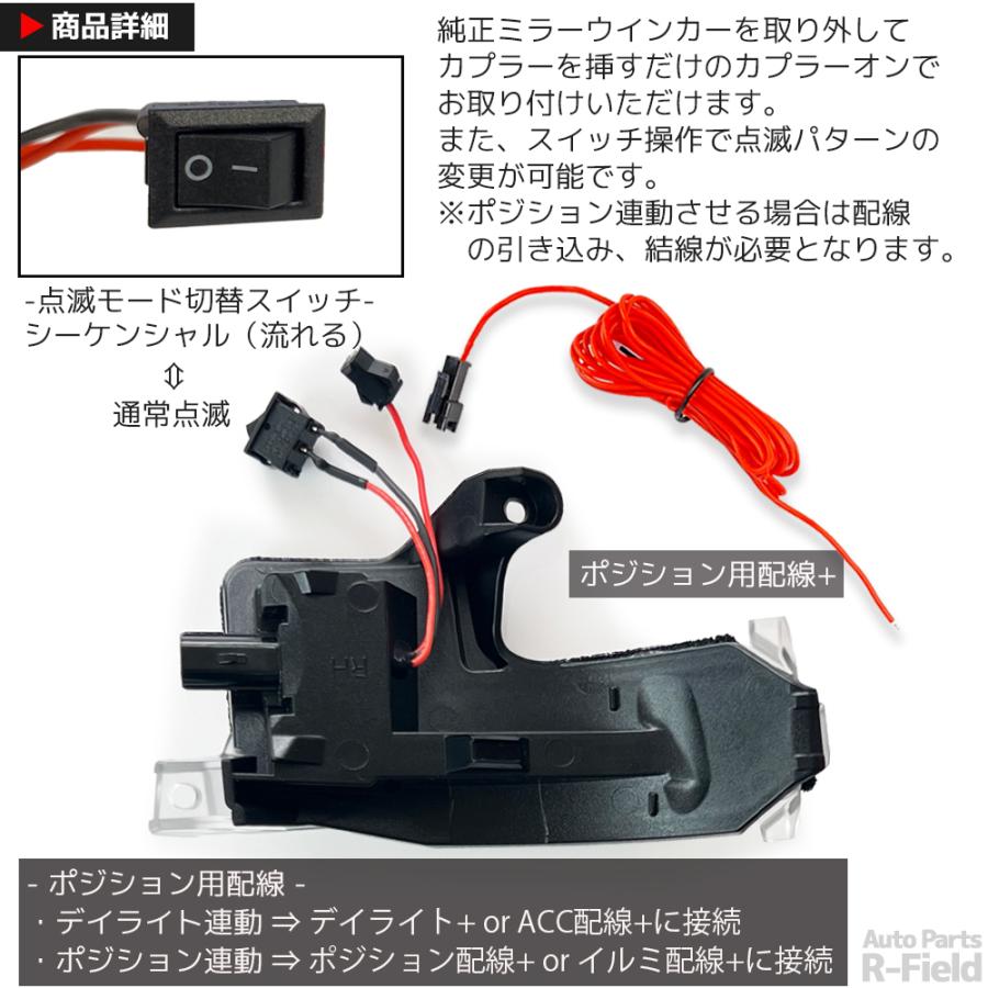 NOAH 【点灯モード切替スイッチ付】ノア / ヴォクシー 90系 ブルー