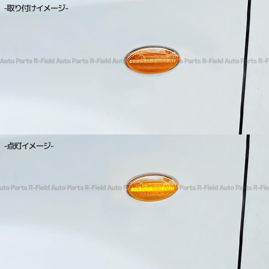 スズキ（SUZUKI） LED サイドマーカー 点滅タイプ オレンジレンズ