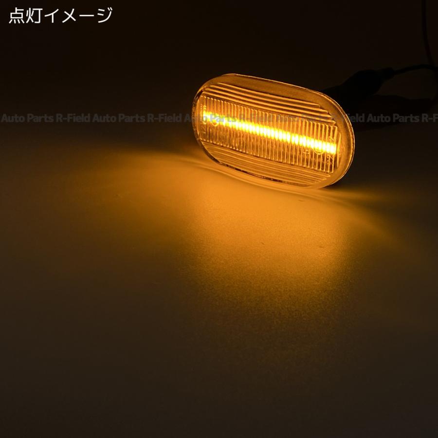 スズキ（SUZUKI） LED サイドマーカー 点滅タイプ オレンジレンズ