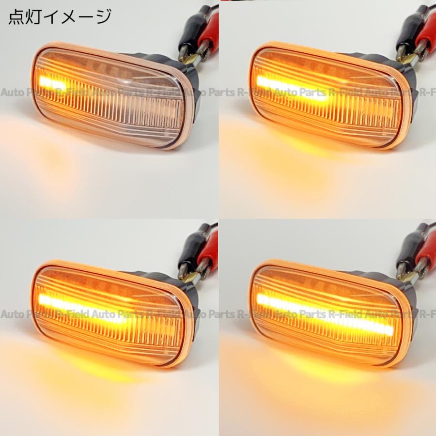 ホンダ LED シーケンシャル サイドマーカー クリアレンズ 流れる ホンダ LED シーケンシャル サイドマーカー クリアレンズ 流れる