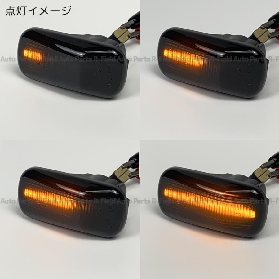 専用【送料無料】ハマーH2　シーケンシャルスモーク　 ウインカー+サイドマーカー ホンダ（HONDA） LED シーケンシャル サイドマーカー スモークレンズ