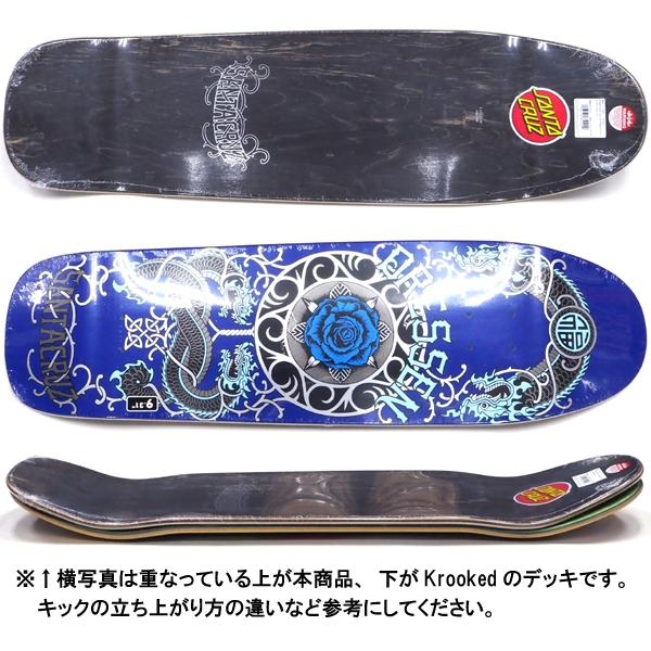 サンタクルーズDressen スケートボードデッキ 青いバラ サンタクルーズDressen スケートボードデッキ 青いバラ - メルカリ
