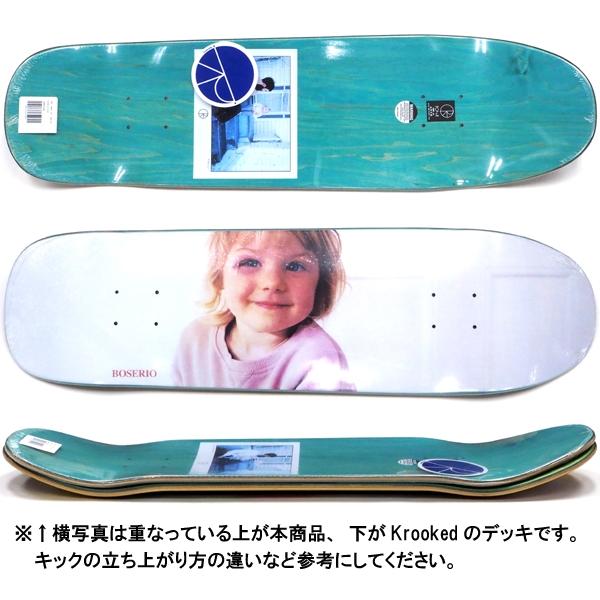 【8.75" デッキ スケートボード ポーラー】Polar Nick Boserio Run Cleo 1991 Jr. 8.75"｜r-fskateshop｜03