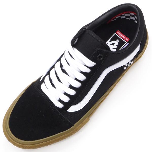 【24.0cm/6.0" シューズ スケートボード ヴァンズ】Vans Skate Old Skool Black/Gum｜r-fskateshop｜05