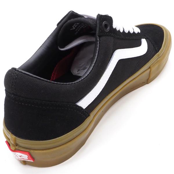 【24.5cm/6.5" シューズ スケートボード ヴァンズ】Vans Skate Old Skool Black/Gum｜r-fskateshop｜04