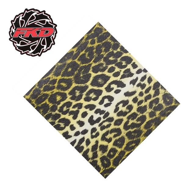 【Griptape】FKD Yellow/Black Cheetah 1/4 Cut 6740RF SKATE SHOP 通販