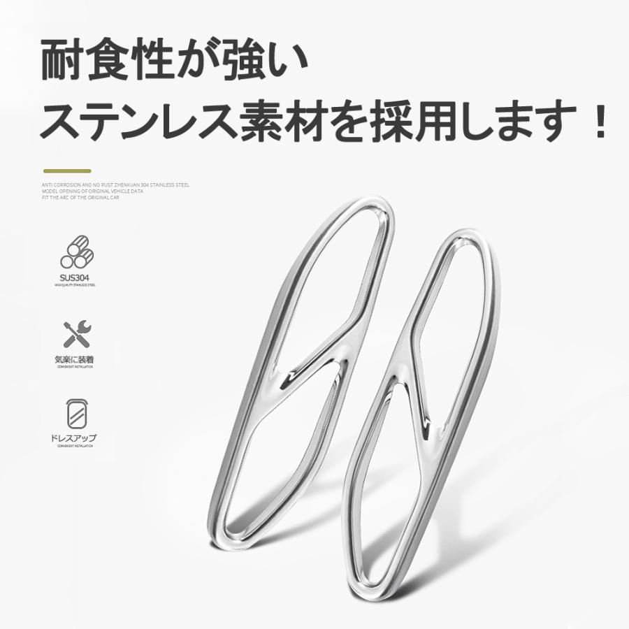 BC040 メルセデスベンツ Sクラス(W223)専用 マフラーガーニッシュ