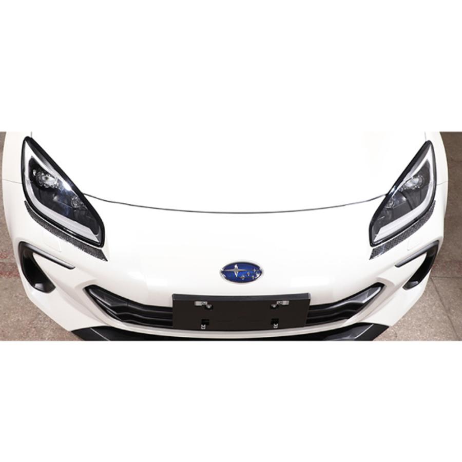 BR052 新型 スバル BRZ ZD8型 ヘッドライト エアロパーツ ガーニッシュ