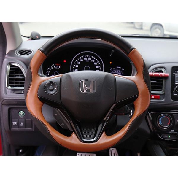 Bz172 Vezel ヴェゼル ベゼル 本革レザー スポーツハンドルカバー 内装 パーツ 1p Bz172 リーディングハイ 通販 Yahoo ショッピング