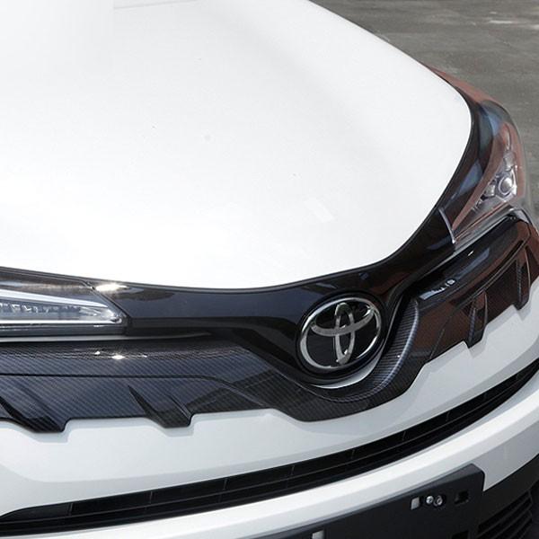 CH018 C-HR CHR フロントエンブレム下グリルガーニッシュ