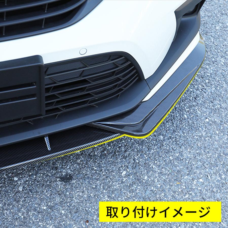 CV211 新型シビック FL型 11代目専用 フロントバンパー リップ 