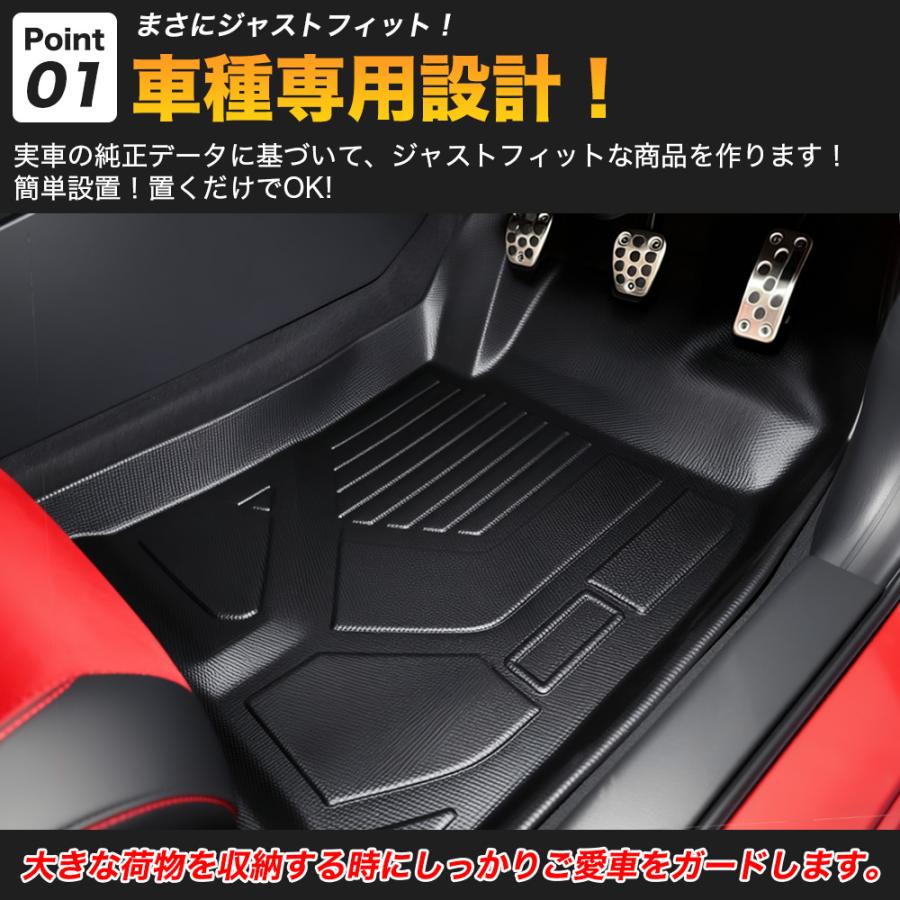 CV219 シビック TYPE-R FL5 フロアマット 3D フロア マット TPE素材
