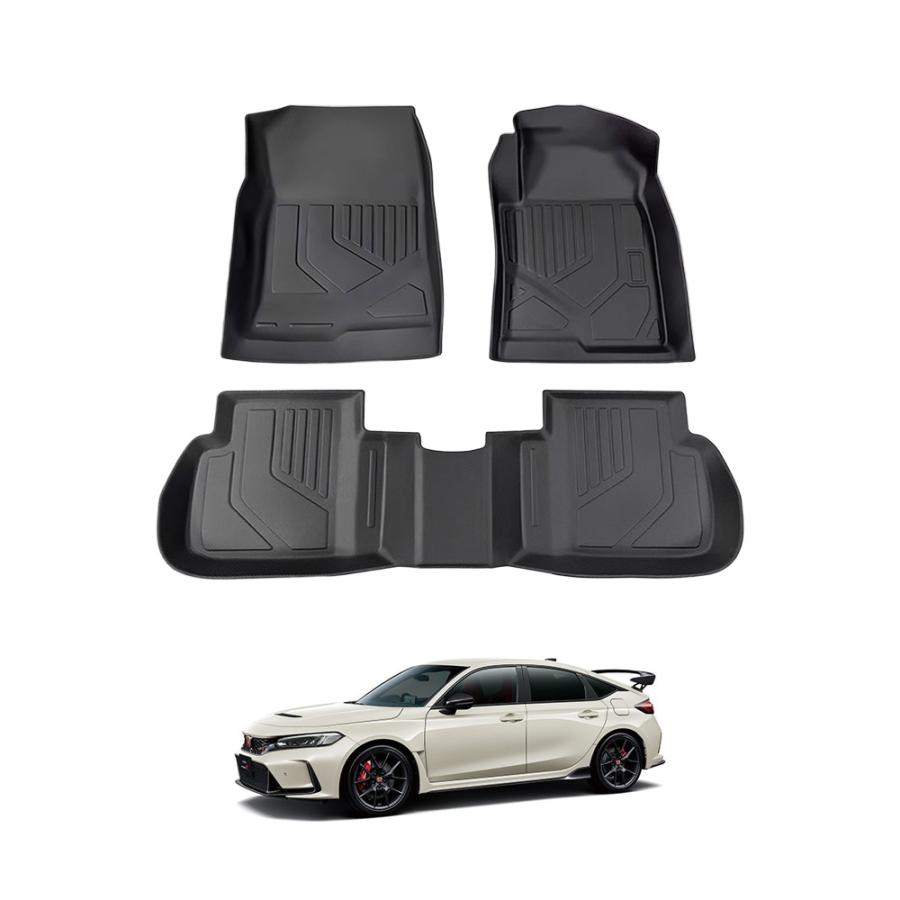 CV219 シビック TYPE-R FL5 フロアマット 3D フロア マット TPE素材