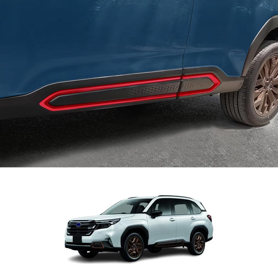 フォレスターSLガーニッシュ　セット FO184 フォレスター SL系 スポーツ HEV ラゲッジ サイドドア