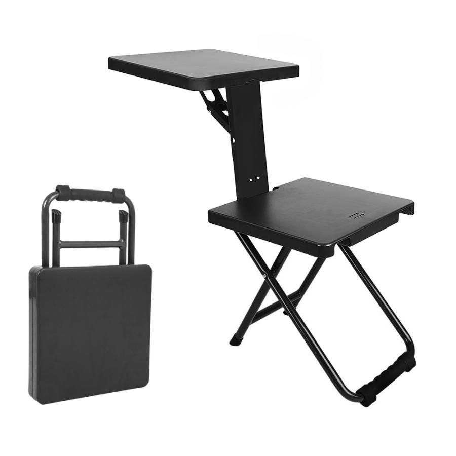 折りたたみ椅子 テーブル付き 一人用 アウトドアチェア 折り畳み