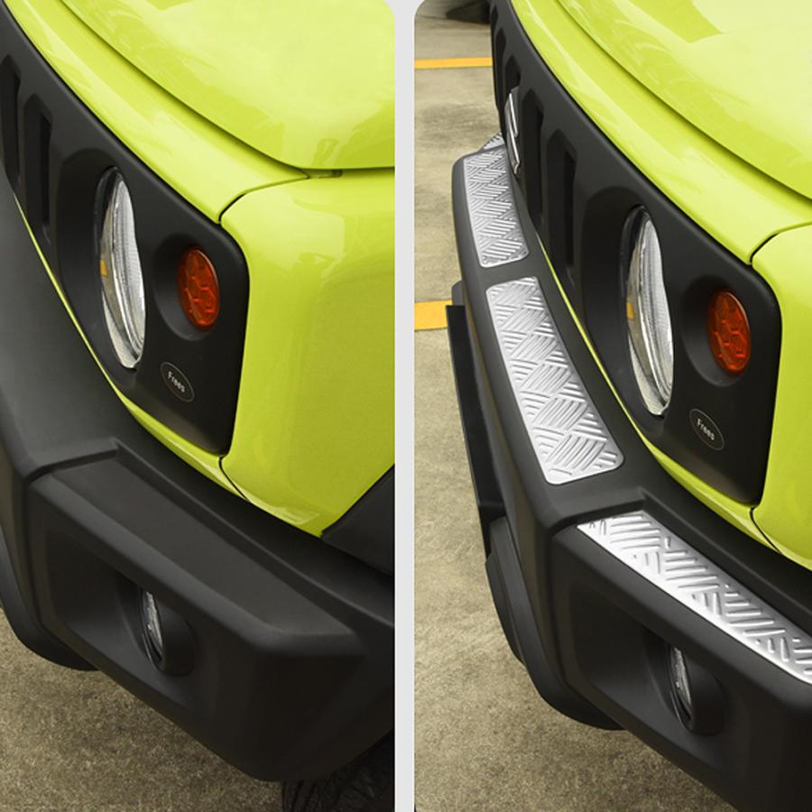 JM082 スズキ ジムニーシエラ(JB74)専用 フロントバンパーガーニッシュ