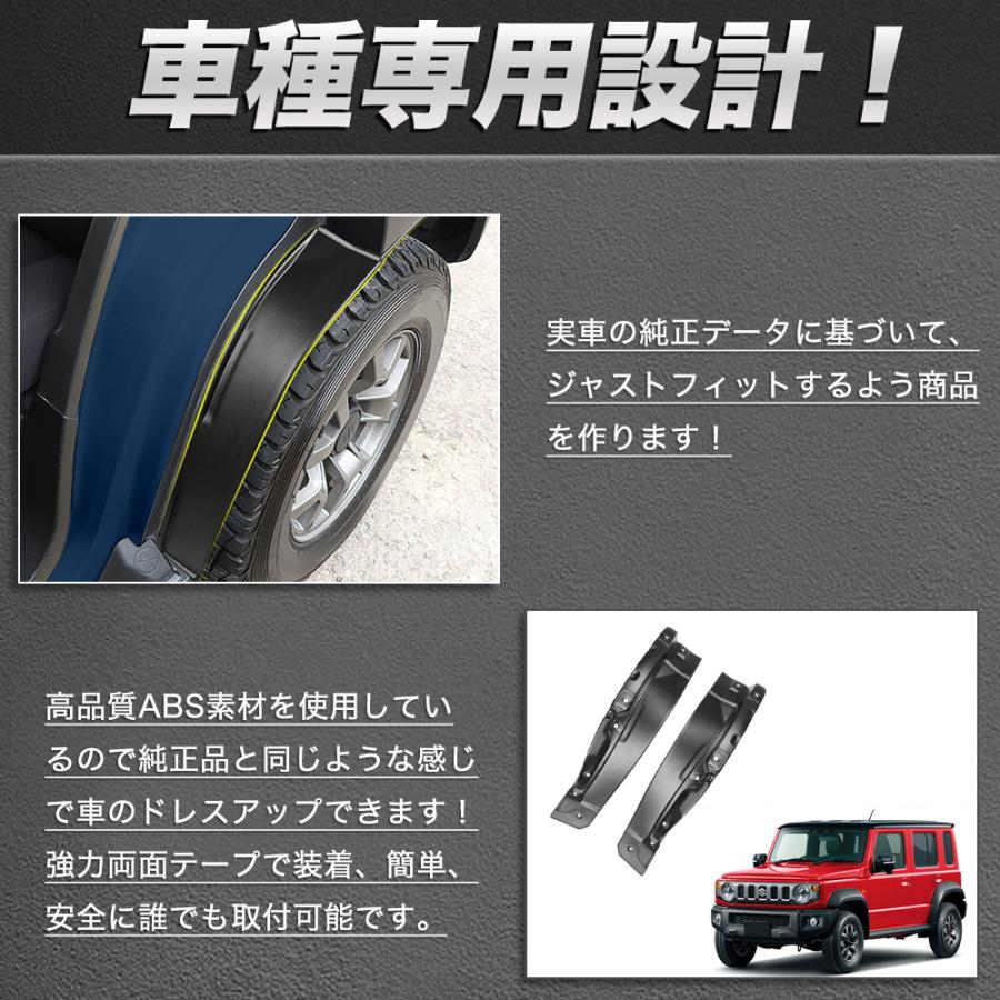 JN042 ジムニーノマド（スズキ）JC04系 専用 マッドガード リア