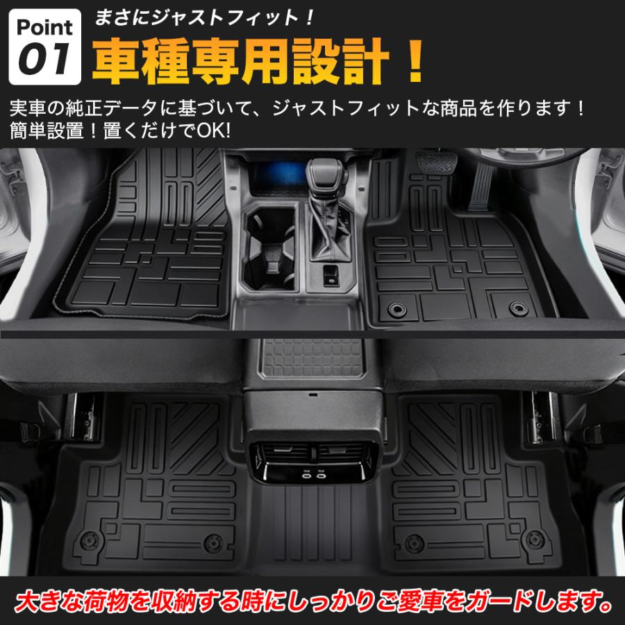 JO036 RAV4 ラブフォー トヨタ 60系 XAN60型 6代目 フロアマット