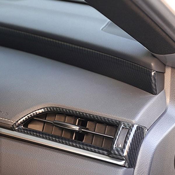 Le004 レクサス Es フロントエアコン吹き出し口ガーニッシュ エアコンダクトカバー 内装 カーボン調 インテリア 3p Le004 リーディングハイ 通販 Yahoo ショッピング