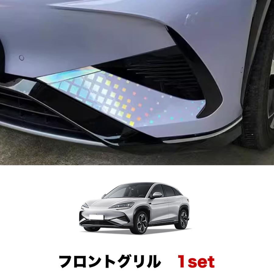 LO037 シーライオン 7（BYD）専用 七色ステッカー カバー
