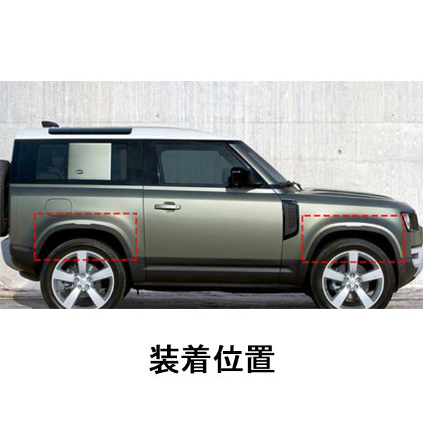 【新品未使用】ランドローバー DEFENDER 90用 オーバーフェンダー LR079 ランドローバー 20新型ディフェンダー 90系 110系