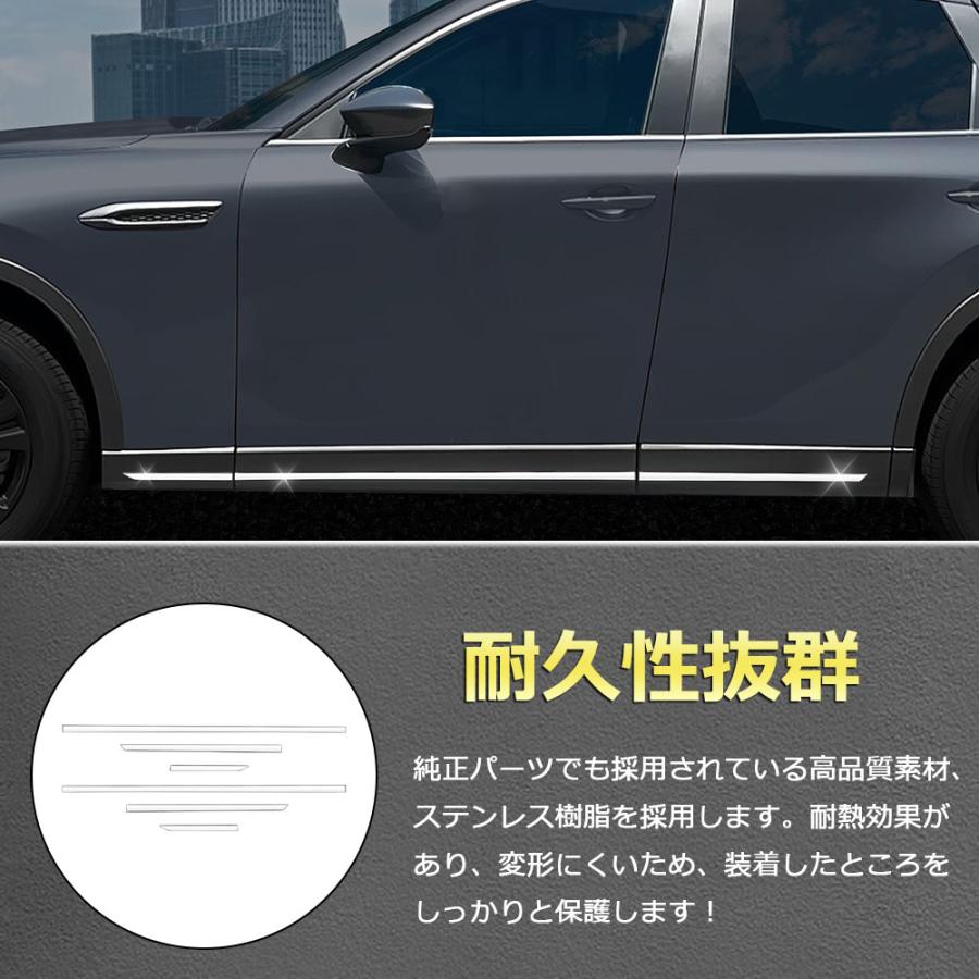 MZ341 マツダ CX-60 ドアロアガーニッシュ サイドドアトリム エアロ