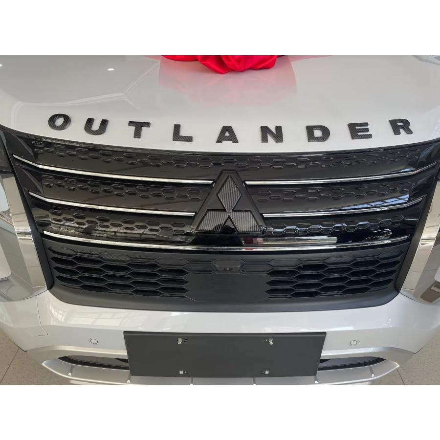 OU262 三菱 アウトランダーPHEV GN系専用 ボンネット エンブレム 