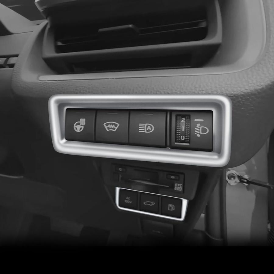 pr067 プリウス 60系 2023新型 ヘッドライトスイッチカバー