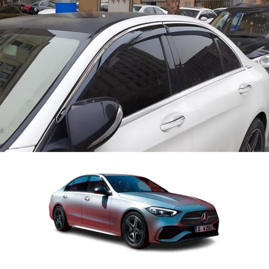  5シリーズ 純正 ドアバイザー サイドバイザー 3本 G30 刻印入り QY041 5シリーズ（BMW）G30 専用 ドアバイザー サイドバイザー