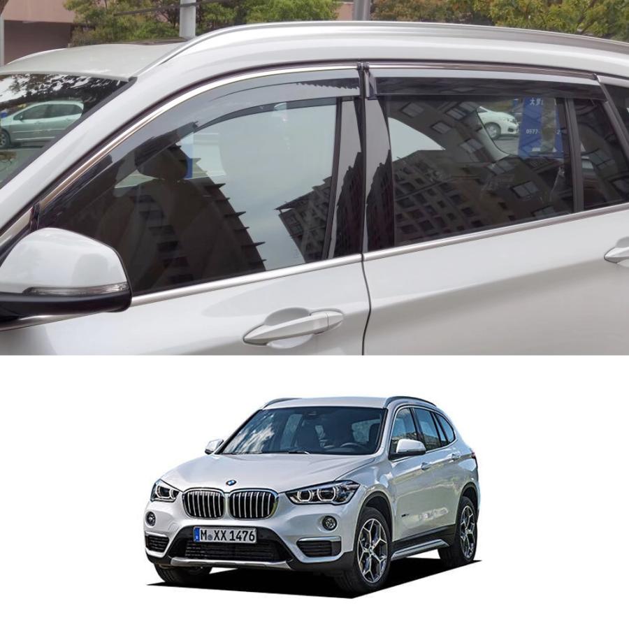 【ad様】　リクエスト品 QY042 X1（BMW）F48 専用 ドアバイザー サイドバイザー