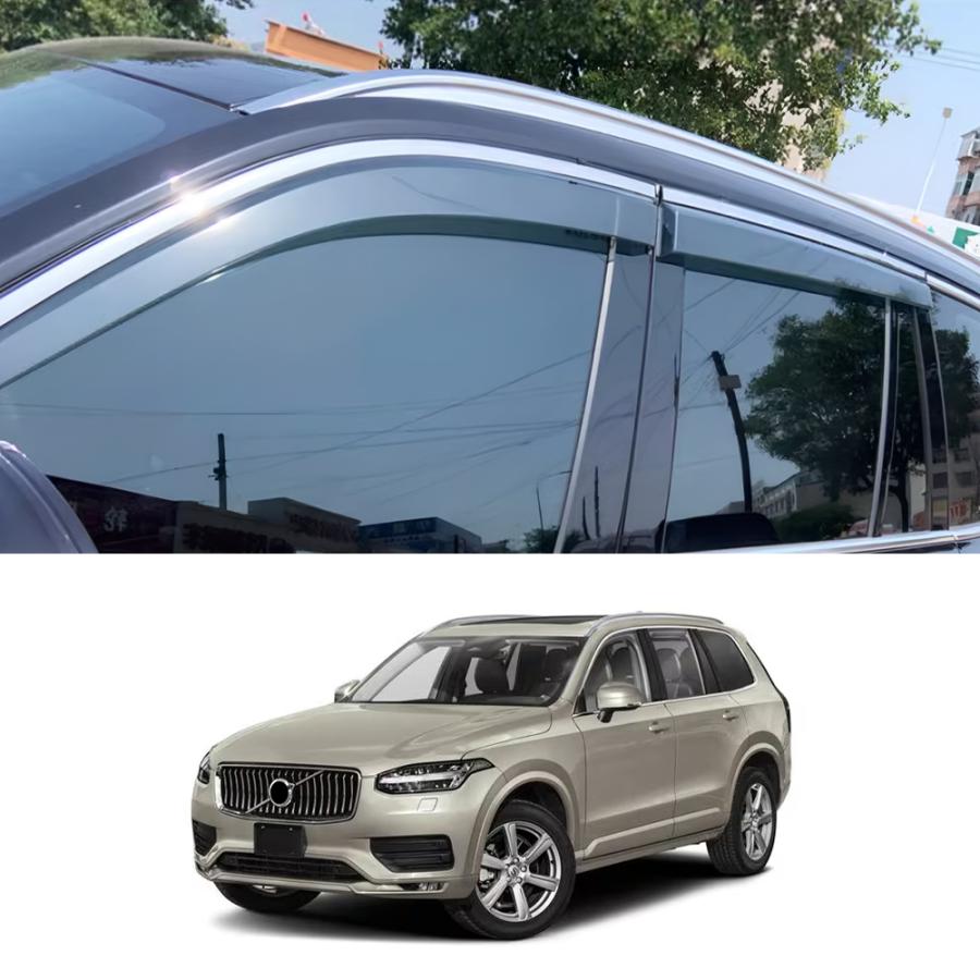 ぽよ出品 QY044 XC90（ボルボ）LB、LD 専用 ドアバイザー
