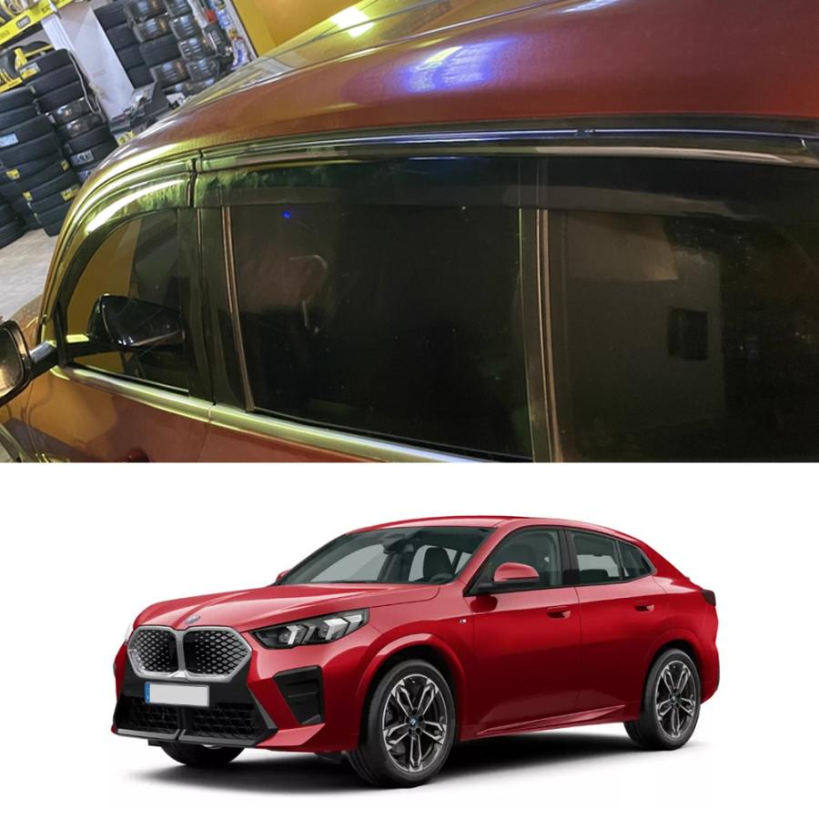 QY060 X2（BMW）U10 ドアバイザー サイドバイザー 専用設計