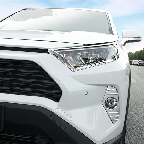 RA013 新型RAV4 ラブフォー 50系 ヘッドライトガーニッシュ アイライン