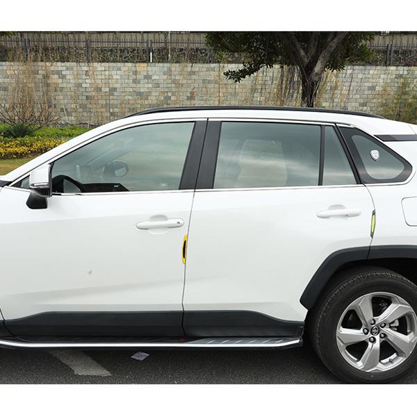 大人女性の トヨタrav450系 カーボンファイバー ドアモディフィケーションパーツ U字型トリムストリップ テールボックストリムパーツ 車のドアトリム その他