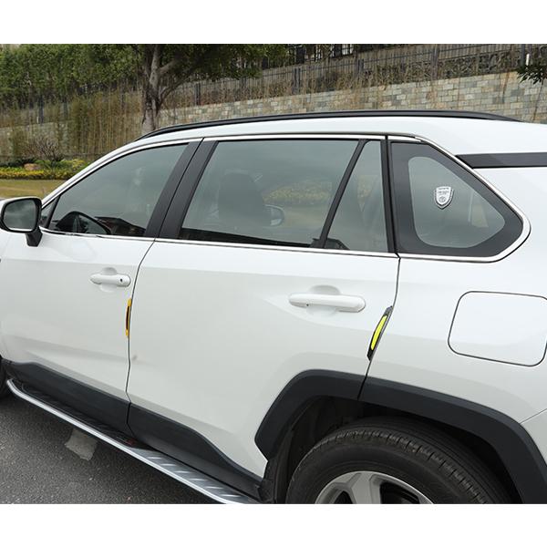 RA116 RAV4 ラブフォー 50系 サイド ウィンドウトリム ウィンドウモール ウィンドウガーニッシュ パーツ アクセサリー カスタム 8Pの画像