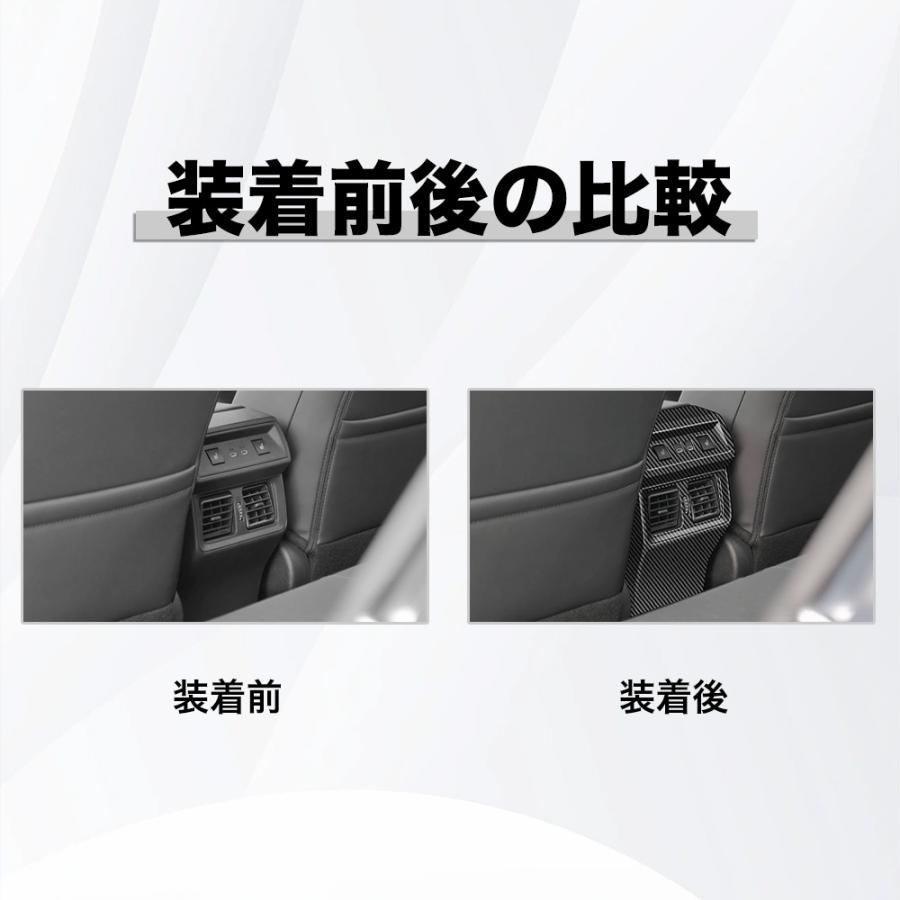 RA204 RAV4 ラブフォー トヨタ 60系 XAN60型 6代目 2列目 吹き出し口 カバー プロテクター ガーニッシュ 内装パーツ ...