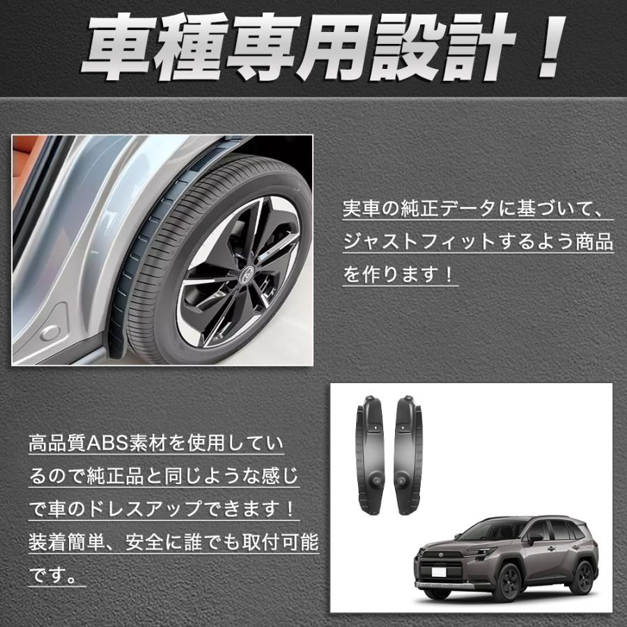 RA239 RAV4 ラブフォー トヨタ 60系 XAN60型 6代目 リアスプラッシュ