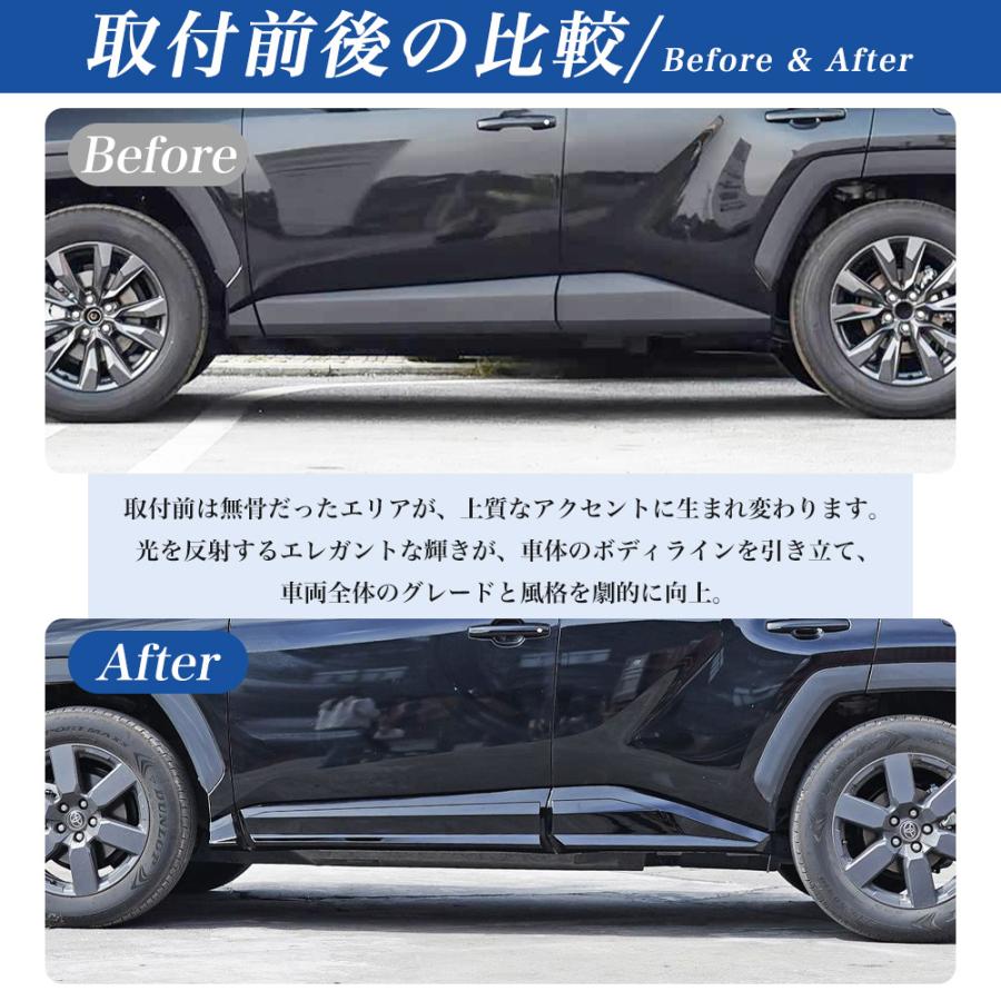 RA273 RAV4 ラブフォー トヨタ 60系 XAN60型 サイドドア カバー