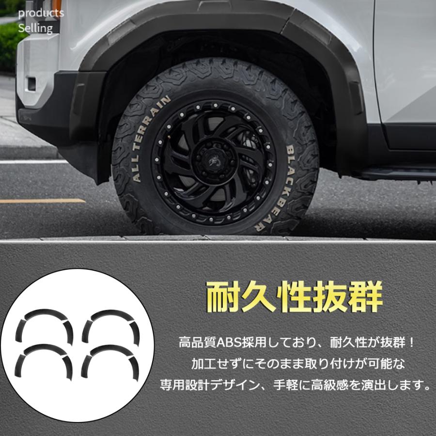RD185 ランドクルーザー 250系 ZX VX専用 オーバーフェンダー RD185 ランドクルーザー 250系 ZX VX専用 オーバーフェンダー