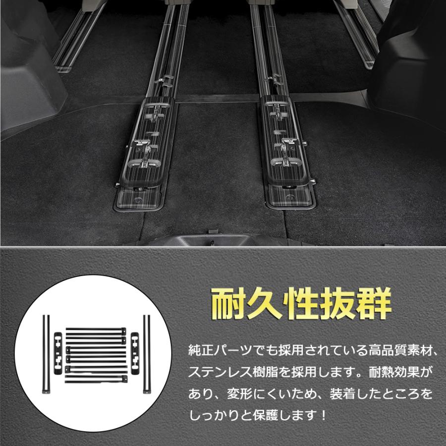 RF147 新型 アルファード 40系 ヴェルファイア シートレールカバー