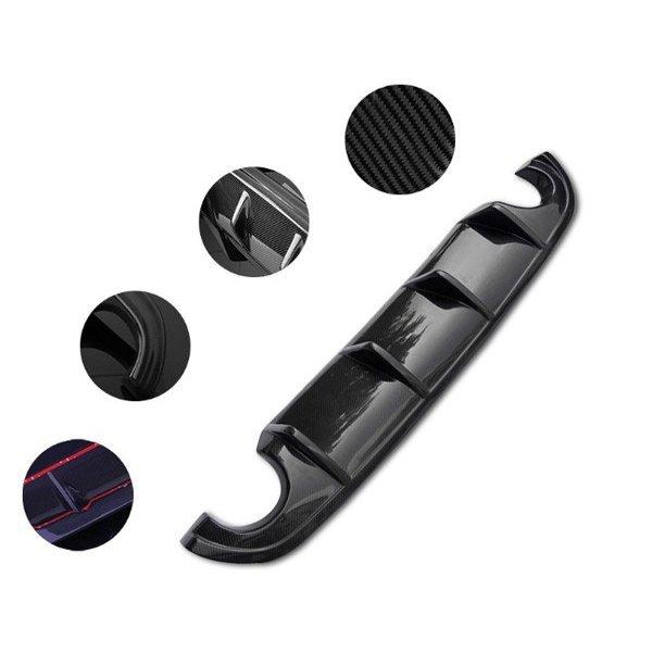 SK087 スカイライン V37 セダン リアバンパーカーボンプロテクター